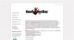 Desktop Screenshot of handymannextday.com